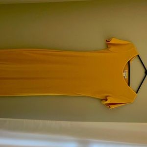 Mustard Maxi Dress size S